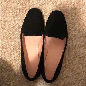 Jcrew never worn velvet loafers